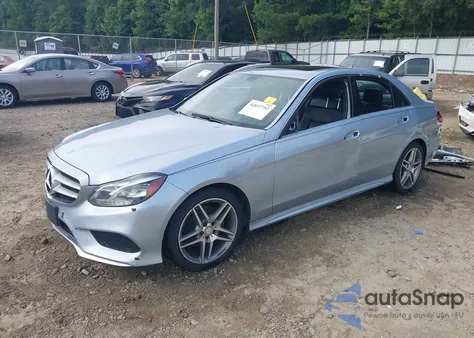 2015 Mercedes-Benz E 350 4Matic из США, поврежденный, VIN WDDHF8JB9FB113576